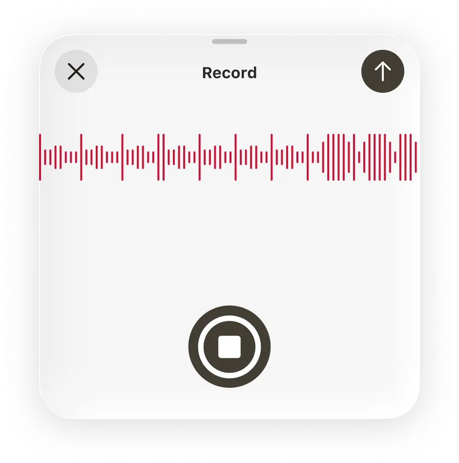 Audio and transcription