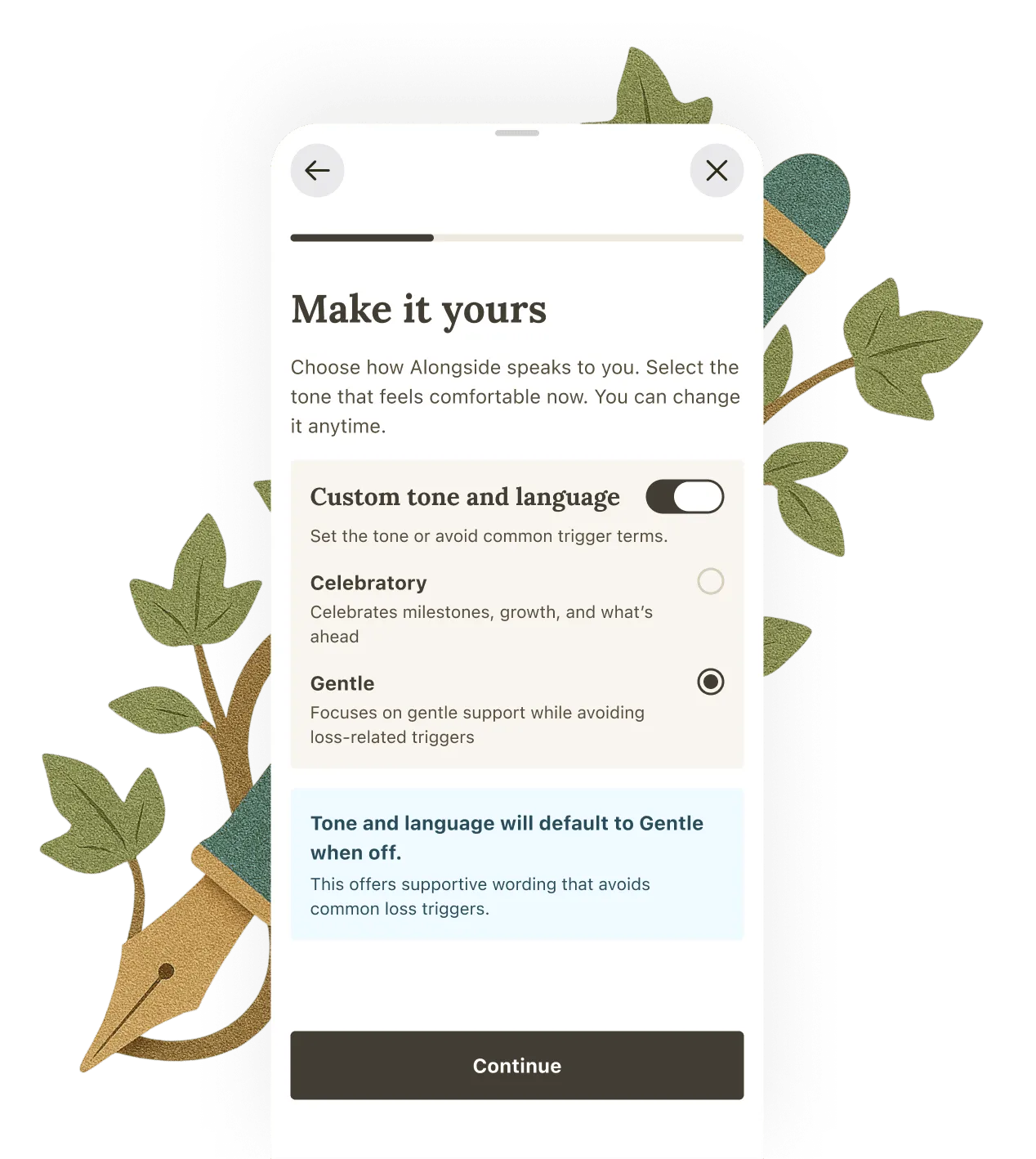 Why we built Alongside interface